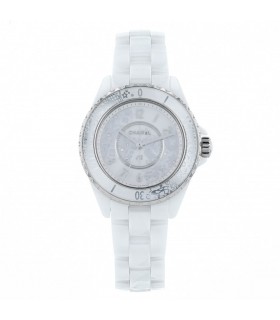 Chanel J12 diamonds, stainless steel and ceramic watch