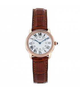 Cartier Ronde Solo stainless steel and gold watch