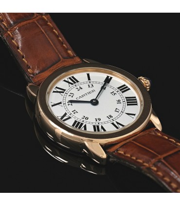 Cartier Ronde Solo stainless steel and gold watch