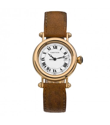 Cartier Diabolo gold watch