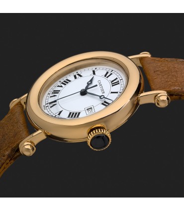 Cartier Diabolo gold watch