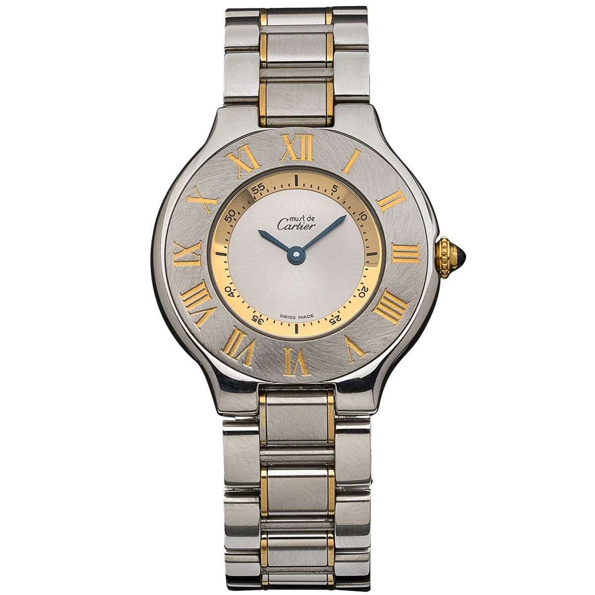 Calibre syndrome Les Alpes montre cartier femme must 21 Mixte tuyau ...