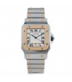 Cartier Santos Galbée stainless steel and gold watch