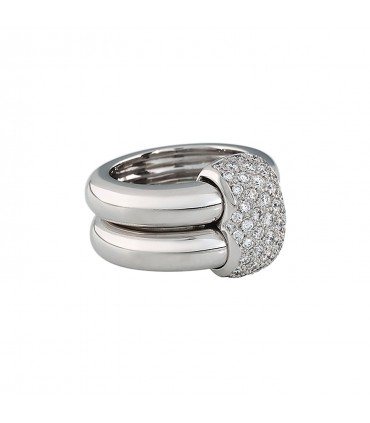 Bague Chaumet Double Anneau Duo