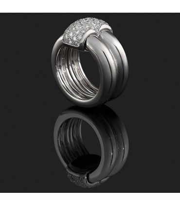 Bague Chaumet Double Anneau Duo