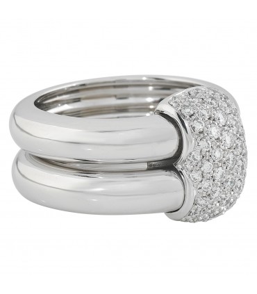 Bague Chaumet Double Anneau Duo