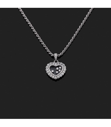 Chaîne Pendentif Chopard “Happy Diamonds”