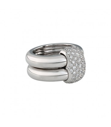 Bague Chaumet Double Anneau Duo