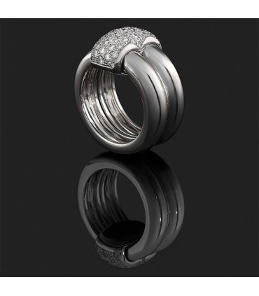 Bague Chaumet Double Anneau Duo