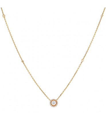 Messika M-Love diamonds and gold necklace