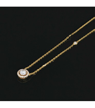 Messika M-Love diamonds and gold necklace