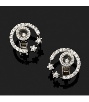 Boucles d’oreilles Chopard “Happy Diamonds”