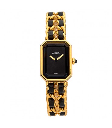 Chanel Première gold plated watch