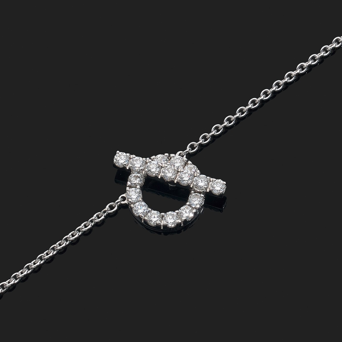 Finesse white gold necklace Hermès Silver in White gold - 17716936