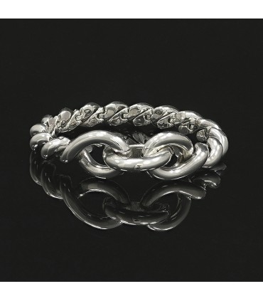 Hermès Torsade silver bracelet