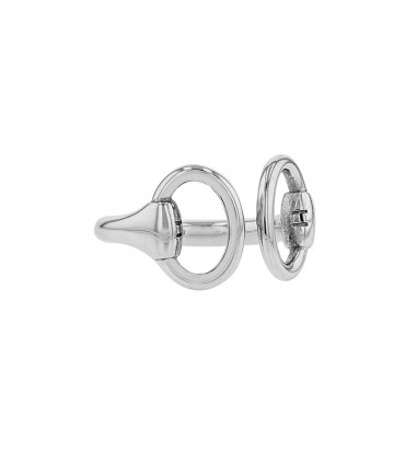 Hermès Nausicaa silver ring