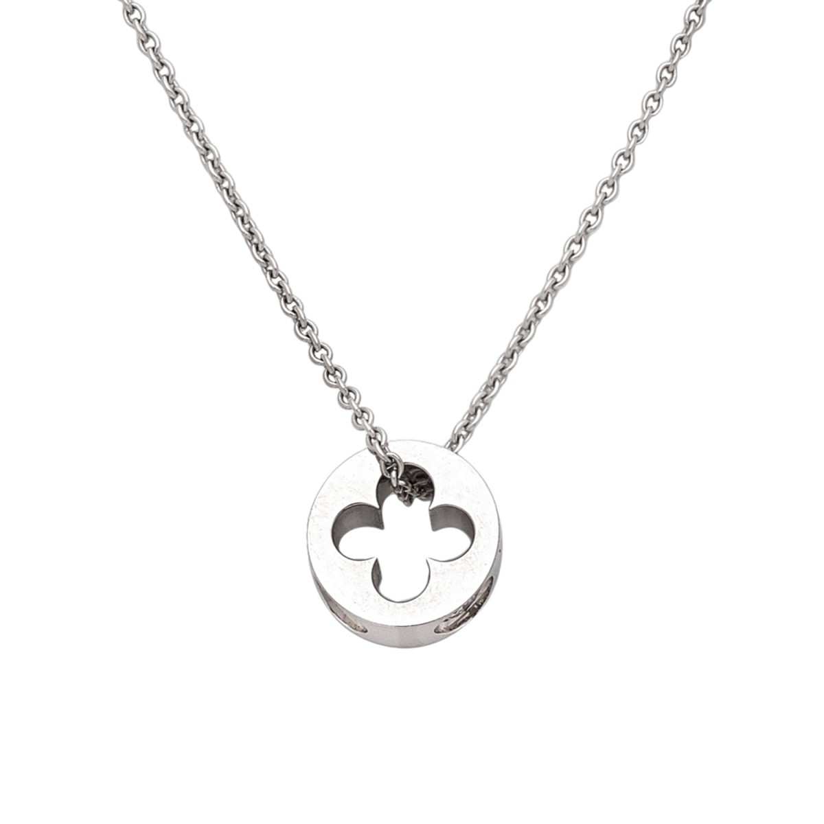 Louis-Vuitton Pendentif Empreinte Necklace