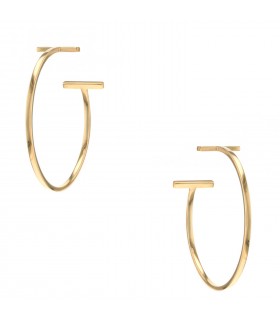 Tiffany & Co. Wire Tiffany T earrings