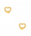 Tiffany & Co. Open Heart gold earrings