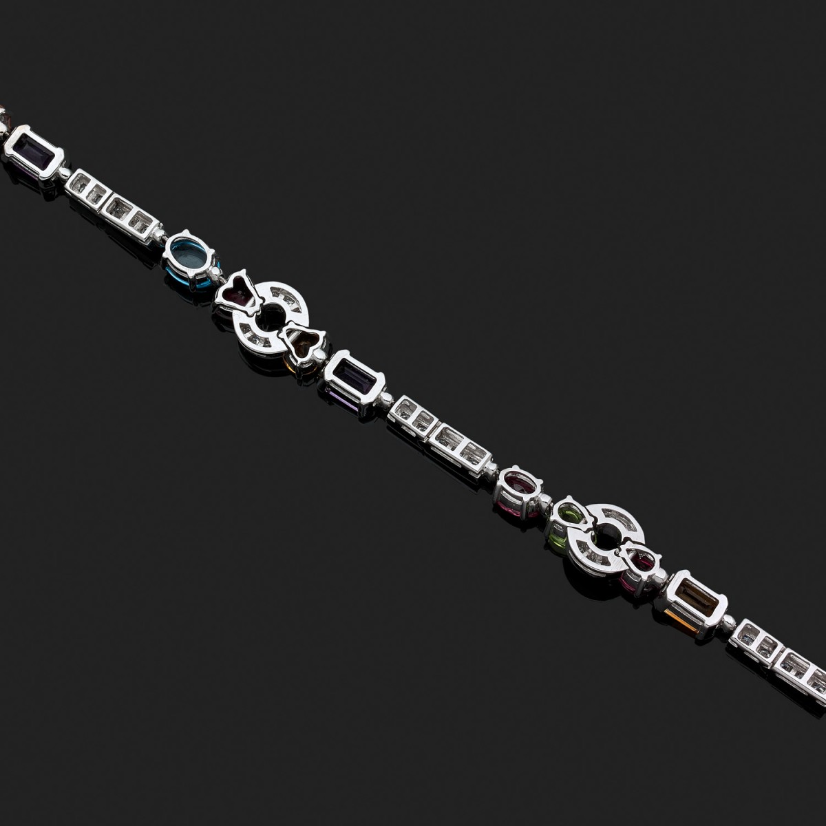 De Grisogono 18kt White Gold And Diamond Allegra Bracelet - Blue |  Editorialist