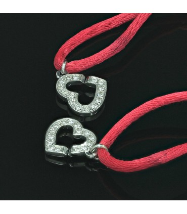 Bracelet Dinh Van Double Coeurs R9