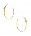 Dinh Van Serrure diamond and gold earrings