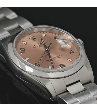 Rolex Date stainless steel watch