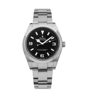 Rolex Explorer stainless steel watch