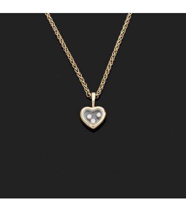 Chaîne Pendentif Chopard “Happy Diamonds”