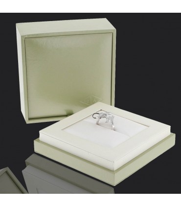 Van Cleef & Arpels Ruban diamonds and 18k gold ring