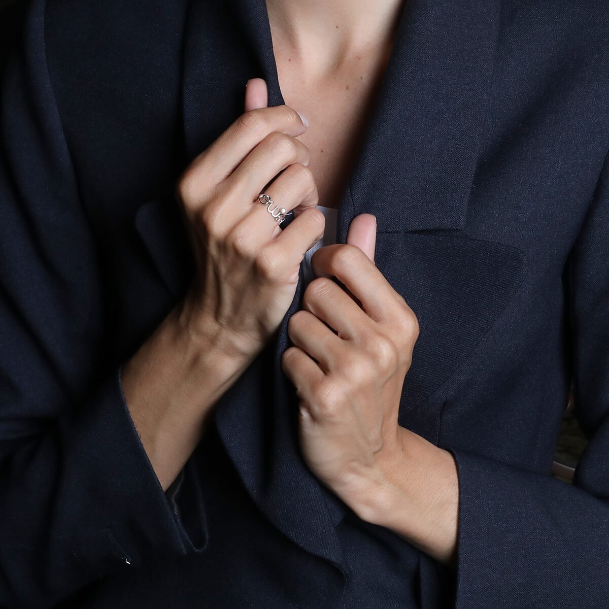 Dior discount thumb ring