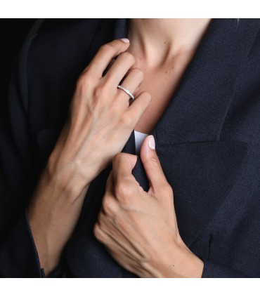 Diamonds and gold ring