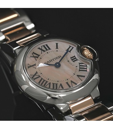 Cartier Ballon Bleu gold and stainless steel watch