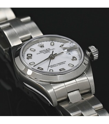 Rolex Date stainless steel watch