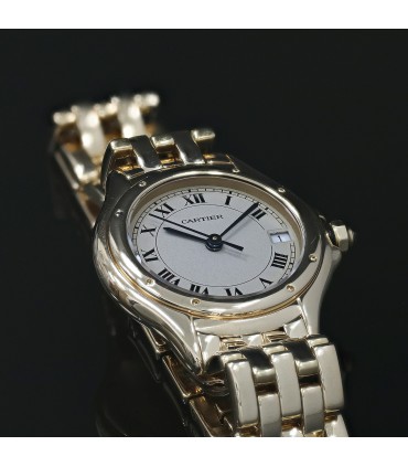 Cartier Cougar gold watch