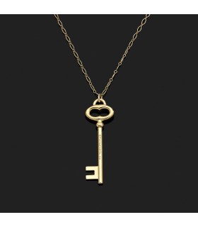 Chaîne pendentif Tiffany & Co Keys Vintage