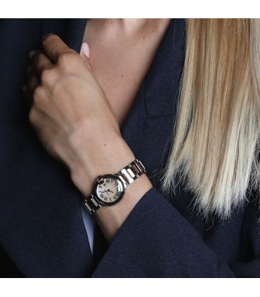 Cartier Ballon Bleu gold and stainless steel watch
