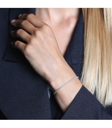 Damiani Luce diamonds and gold bracelet