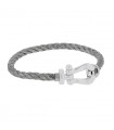 Fred Force 10 steel and gold bracelet