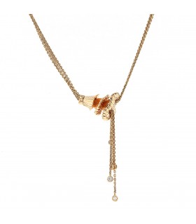 Boucheron Exquises Confidences diamonds and gold necklace