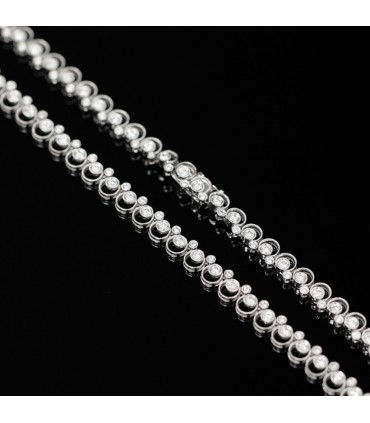 Collier or et diamants