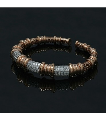 Bracelet or et diamants