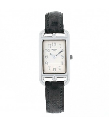 Hermès Cape Cod silver watch