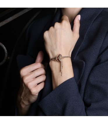 Boucheron Exquises Confidences diamonds and gold bracelet