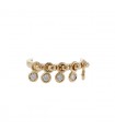 Dior Coquine diamonds and gold ring
