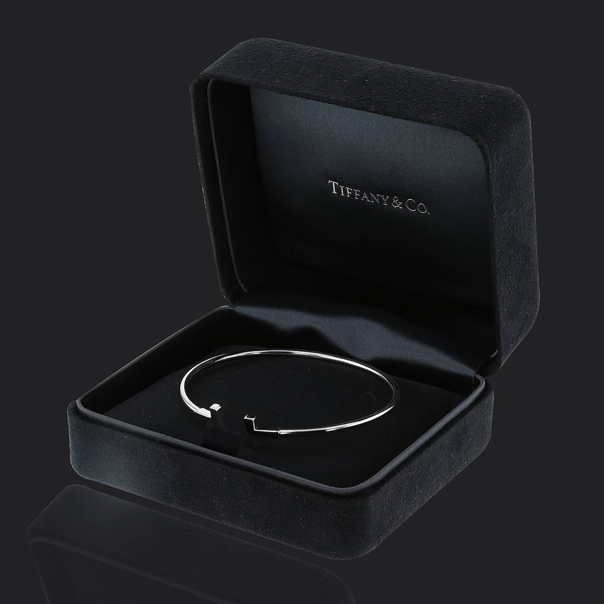 Tiffany & Co. Wire Tiffany T gold bracelet