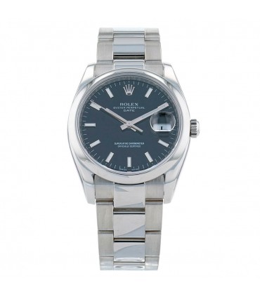 Rolex Date stainless steel watch