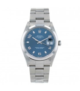 Rolex Date stainless steel watch