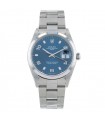 Rolex Date stainless steel watch