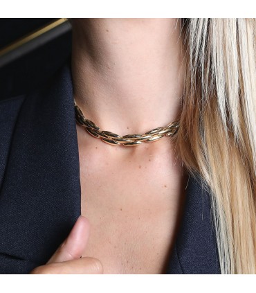 Cartier Gentiane gold necklace